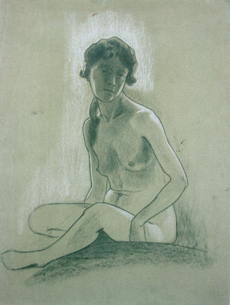 Oturan N - Sitting Nude