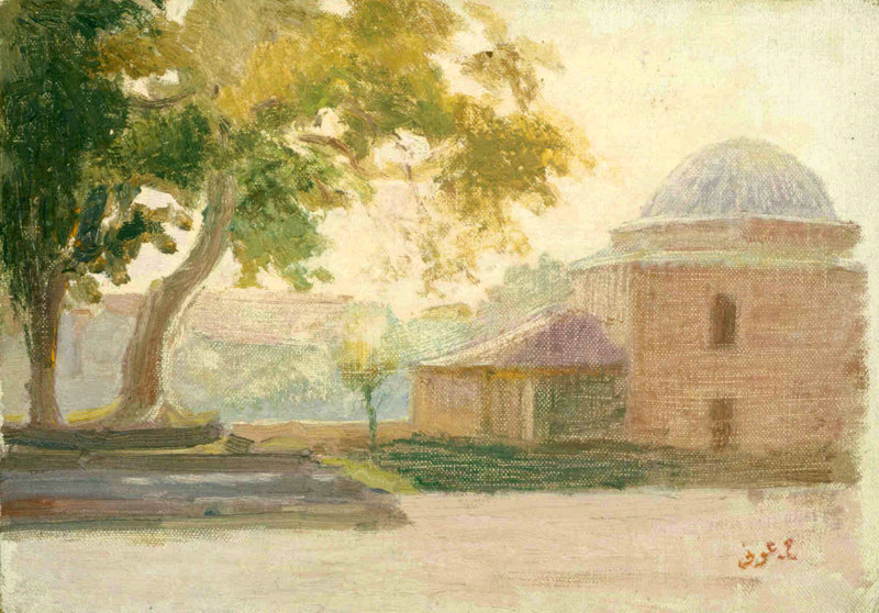 narl Meydanda Mescit - Small Mosque at Square with Plane-tree