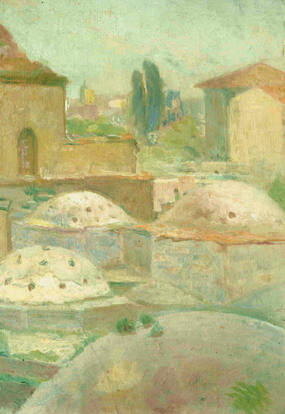 ukureme Hamam Kubbeleri - Domes of Cukurcesme Bath